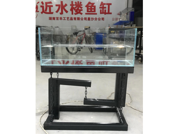 弓張結(jié)構(gòu)魚缸 無(wú)支撐點(diǎn)柜體魚缸 新式魚缸